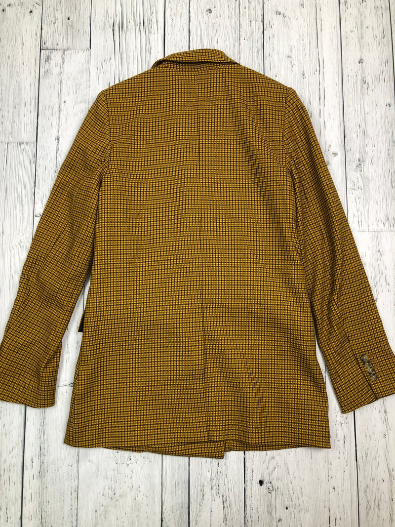 Little moon yellow plaid suit jacket/ pants - Hers XS