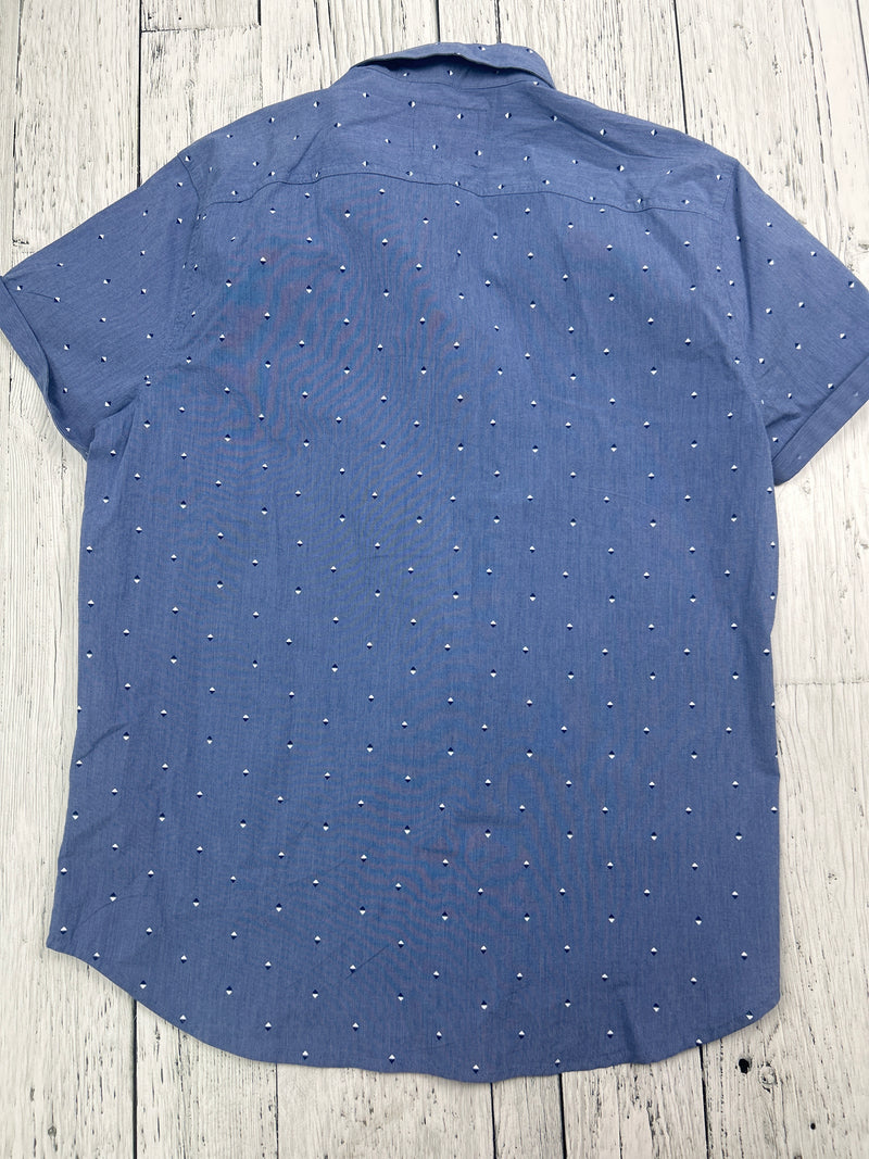 Hollister blue button up shirt - His L