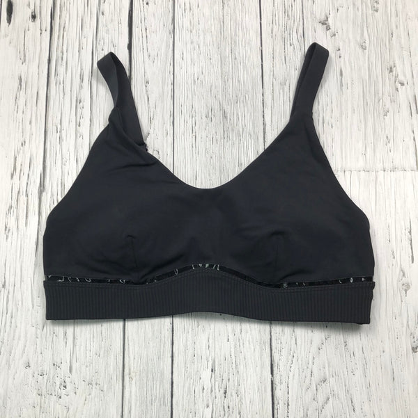 lululemon black sports bra - Hers M/8