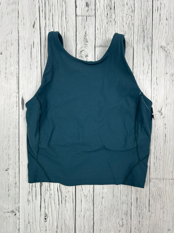 Lululemon blue ribbed high neck align tank top - Hers 6
