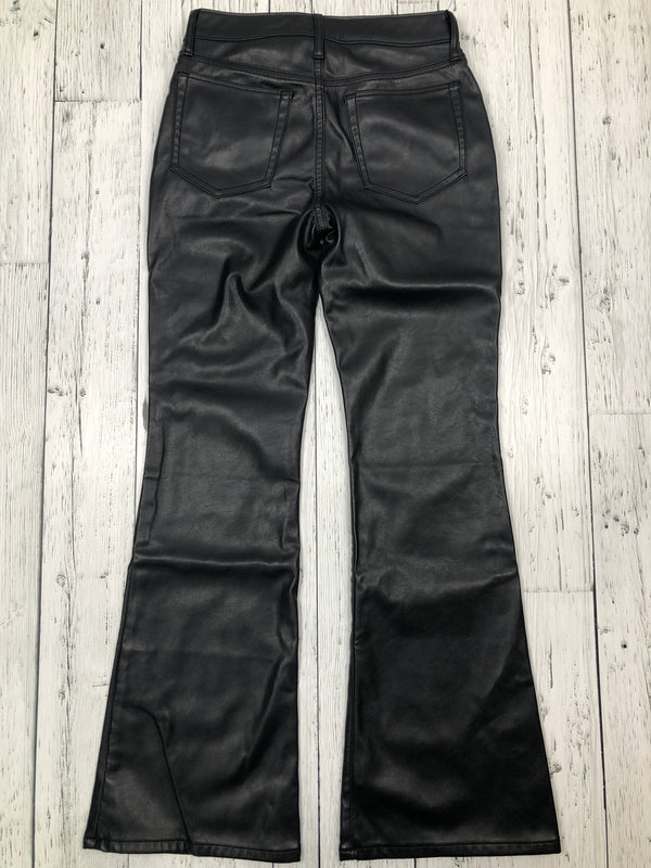 Gap black leather flared pants - Girls 12