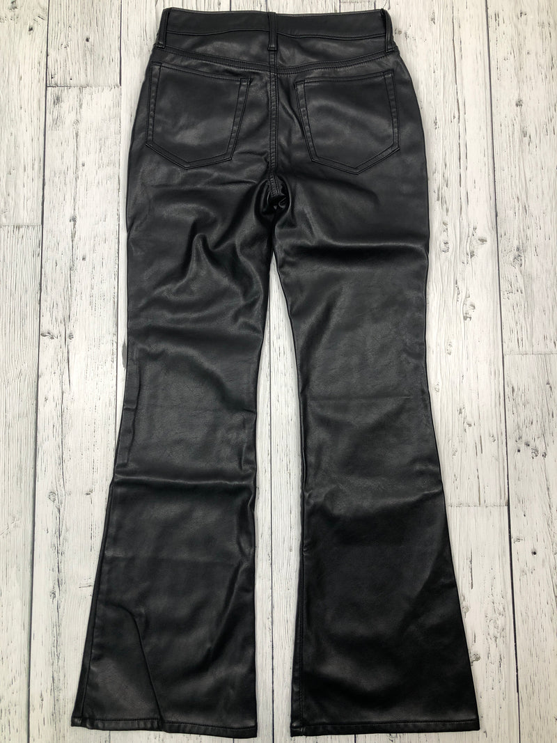 Gap black leather flared pants - Girls 12