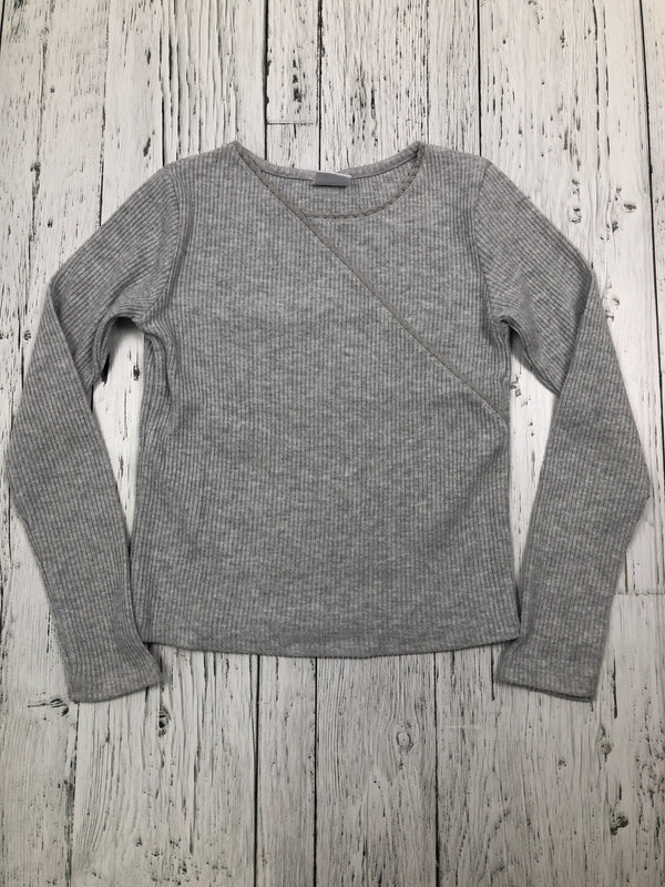 Zara grey long sleeve shirt - Girls 10