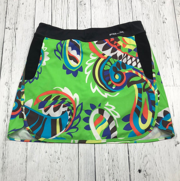 Ralph Lauren green blue patterned golf skirt - Hers S
