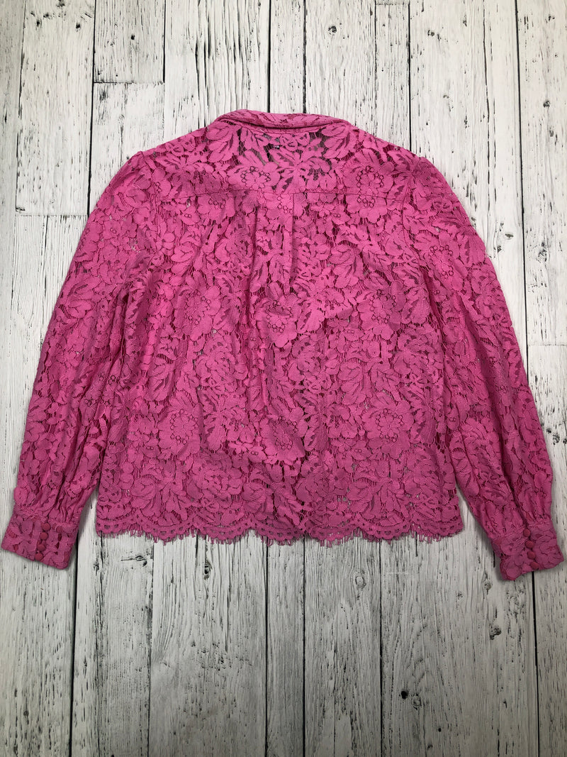 Generation Love pink lace shirt - Hers M