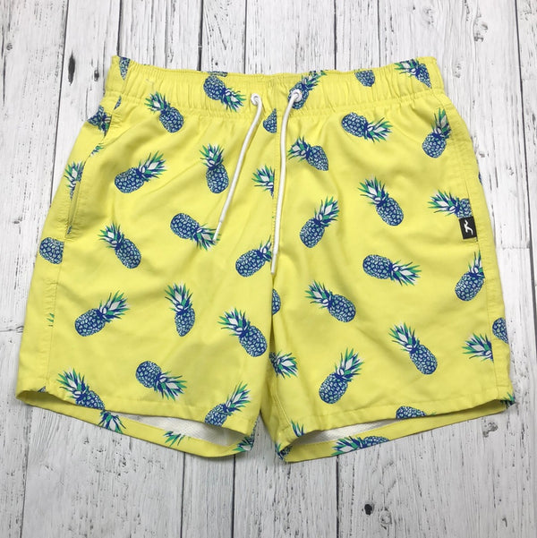 Hollister yellow patterned swim shorts - His XS