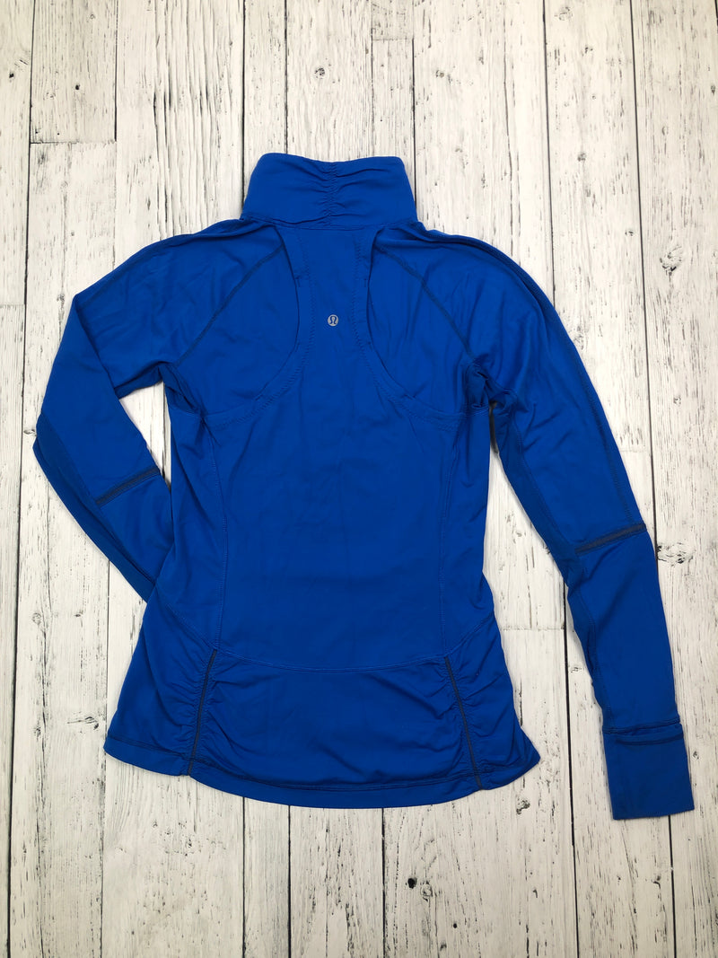 lululemon blue quarter zip sweater - Hers 8