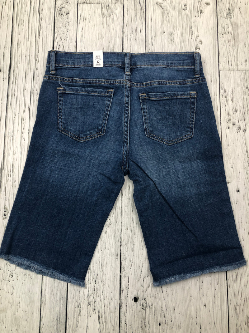 Children’s place blue distressed jean shorts - Girls 12