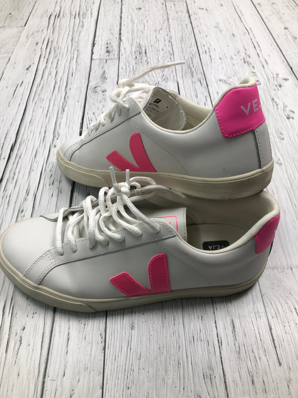 Veja pink white sneakers - Hers 8