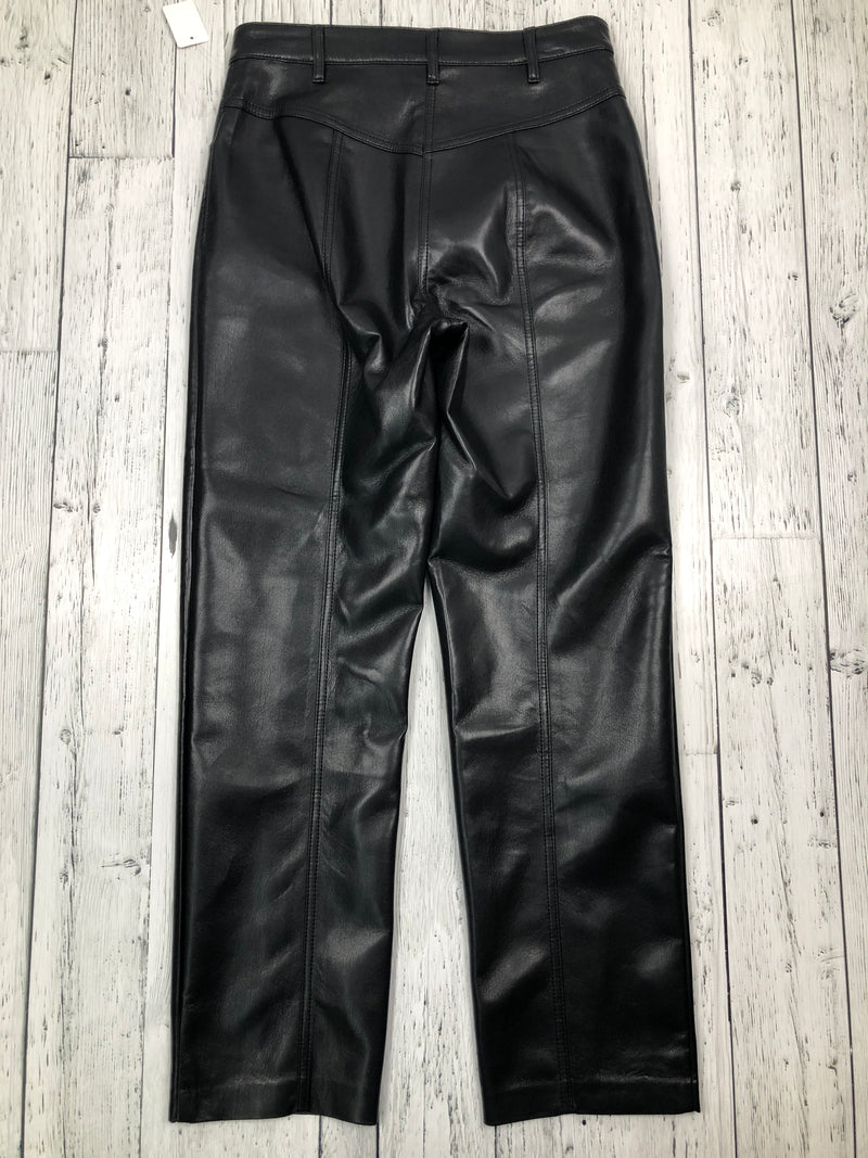Wilfred Aritzia black leather pants - Hers M/8