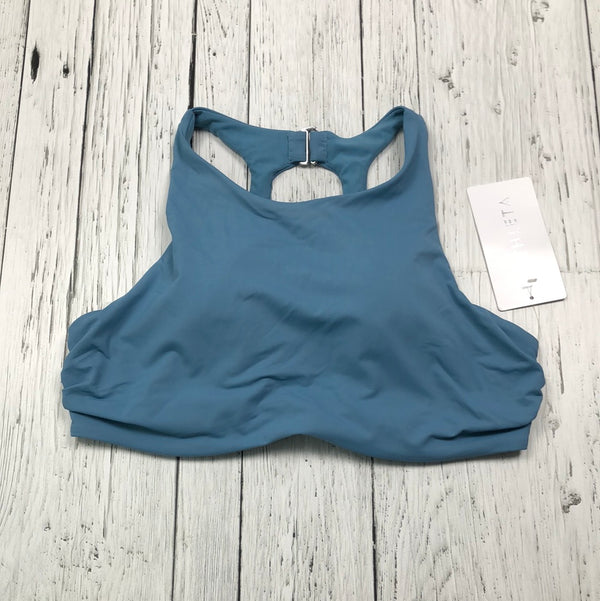 Athleta blue bikini top - Hers 36B/C