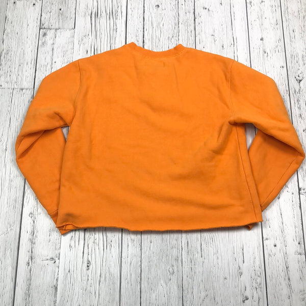 Tna Aritzia orange sweatshirt - Hers S