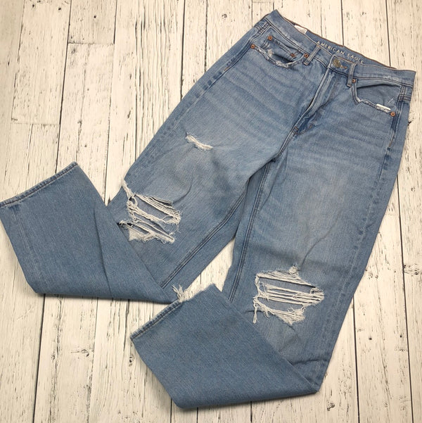 American Eagle distressed blue jeans - Hers S/6