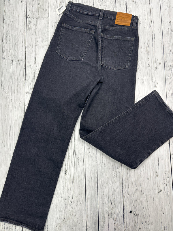 Levi’s dark blue ribcage straight jeans - Hers XS/25