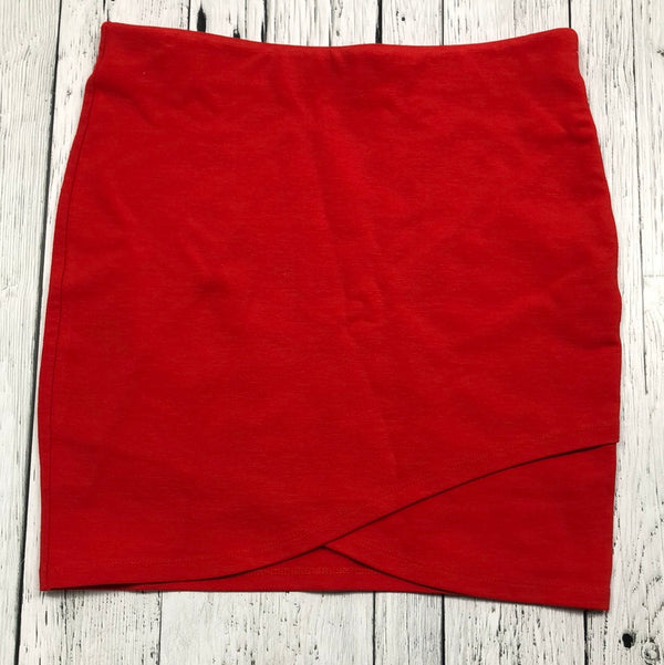 Talula Aritzia red skirt - Hers M