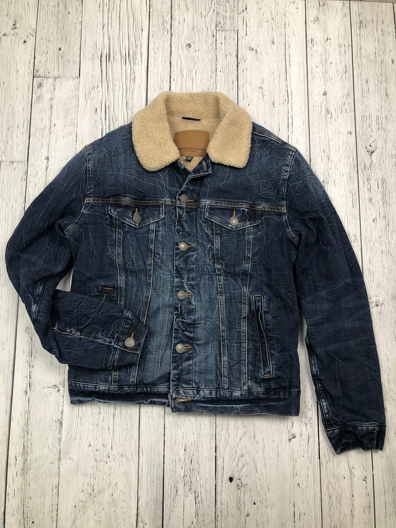 American Eagle blue denim jacket - His S