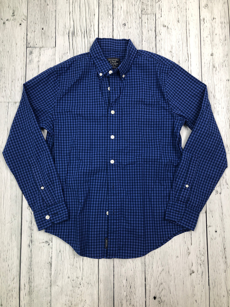 Abercrombie&Fitch blue patterned shirt - His S