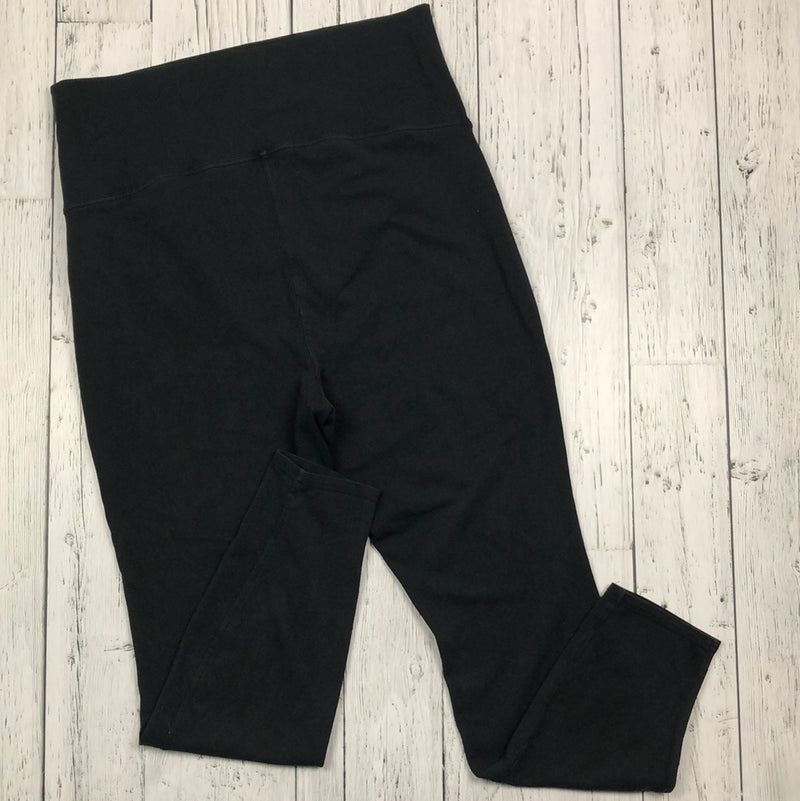 Thyme maternity black leggings - Ladies XL