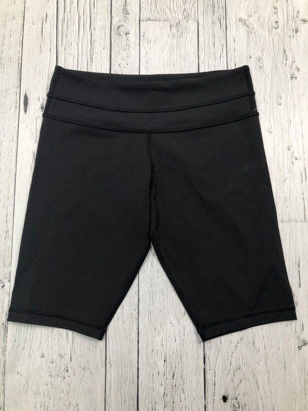 lululemon black biker shorts - Hers S/6