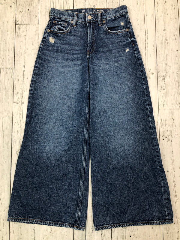 Gap blue baggy ballon jeans - Girls 14