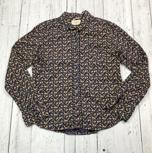 Ralph Lauren navy green floral shirt - Hers L