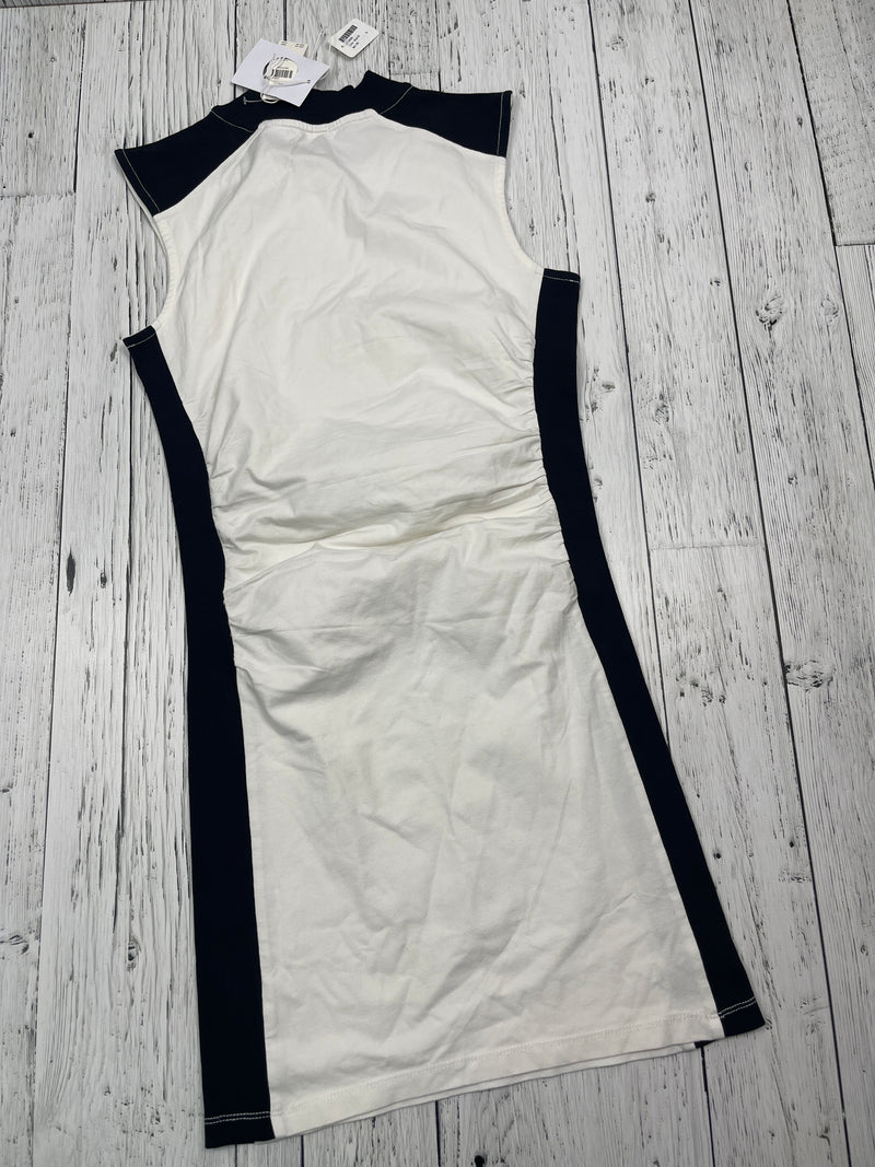 Anthropologie daily practice black and white dress - Hers M