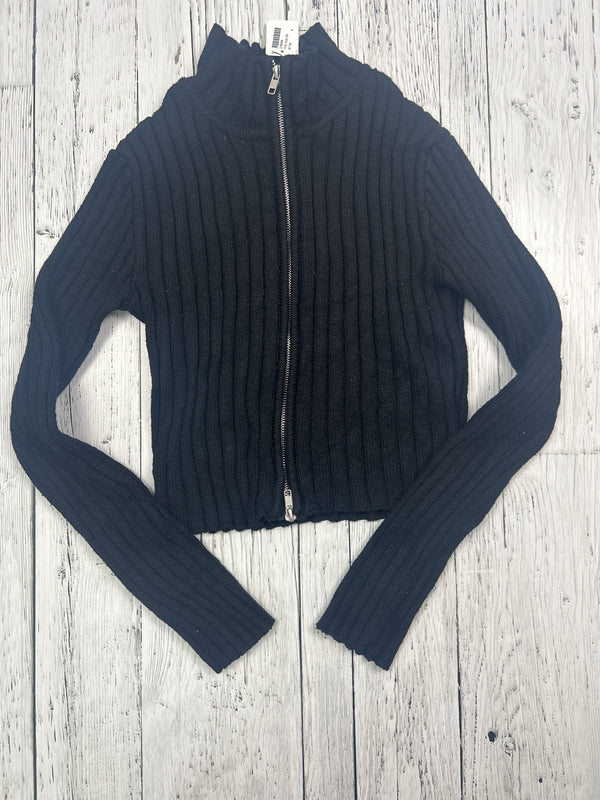 Garage Knit zip up sweater - Hers XS