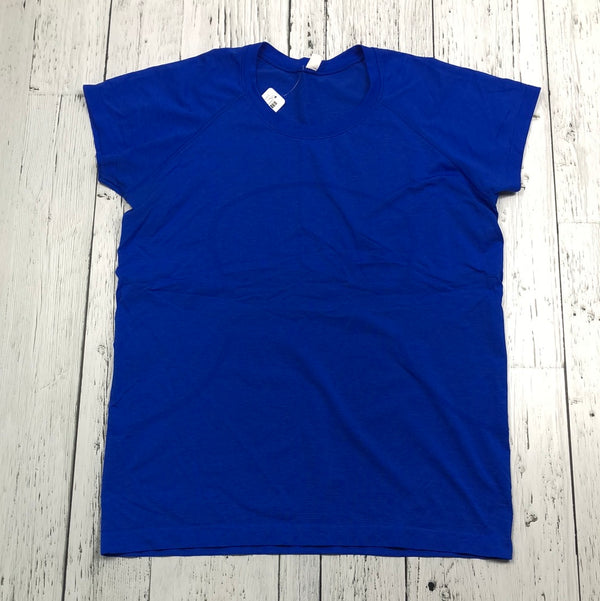 lululemon blue t-shirt - Hers L/12