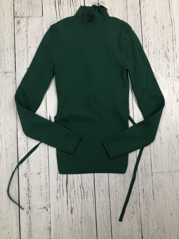 Babaton Aritzia green turtleneck - Hers XXS