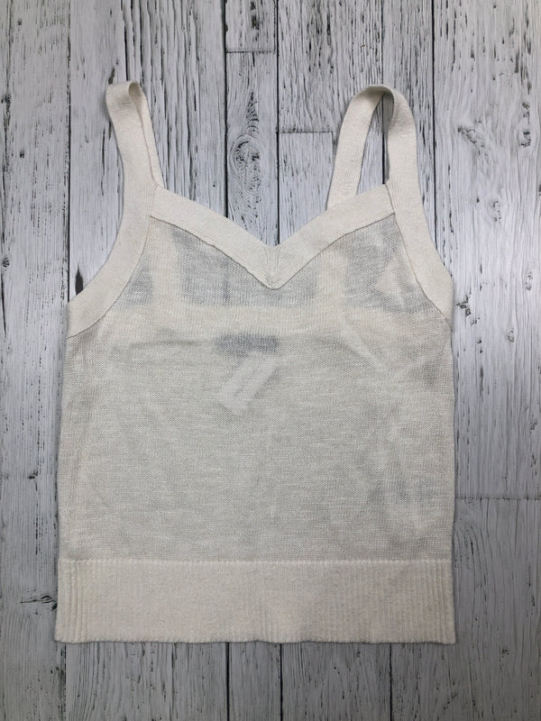 Banana Republic white tank top - Hers XS