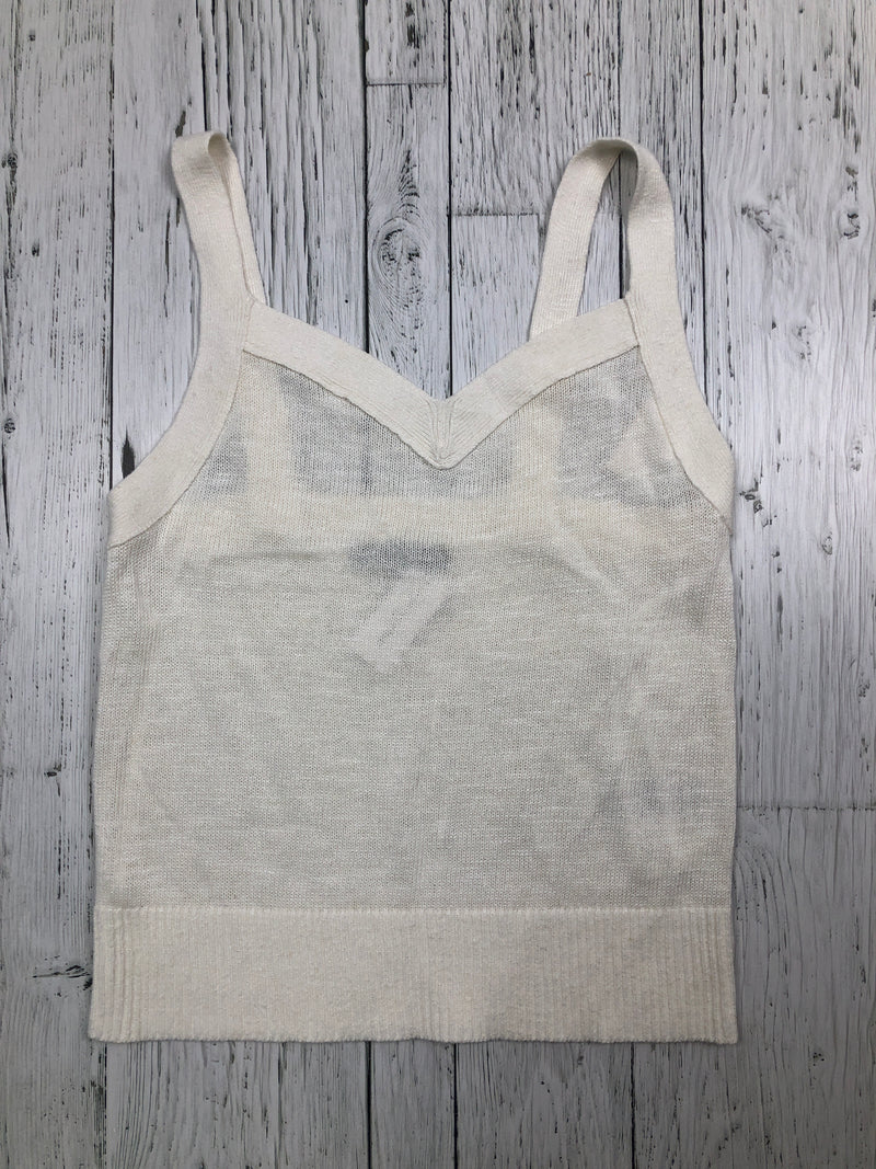 Banana Republic white tank top - Hers XS