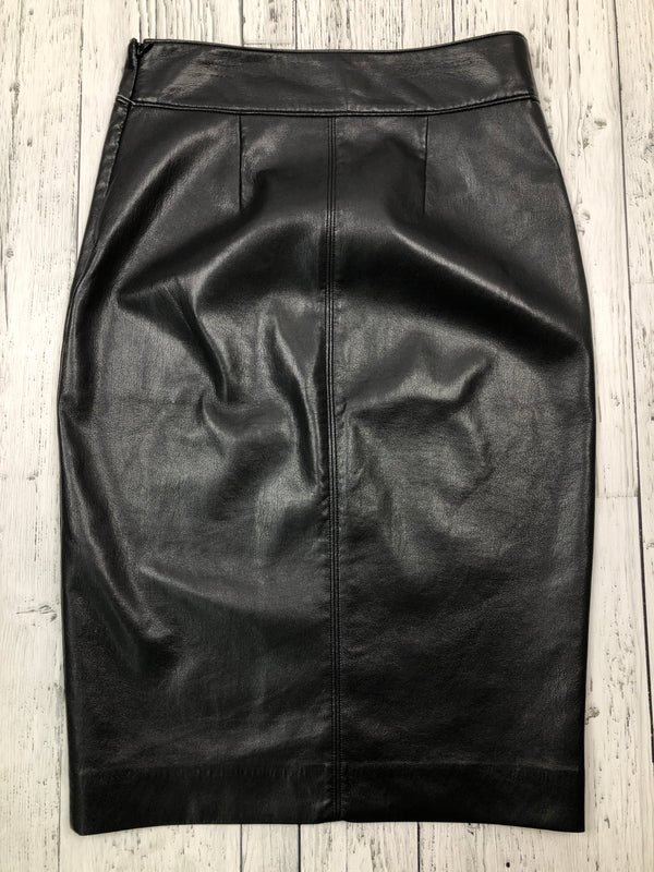 Babaton Aritzia black leather skirt - Hers M/8