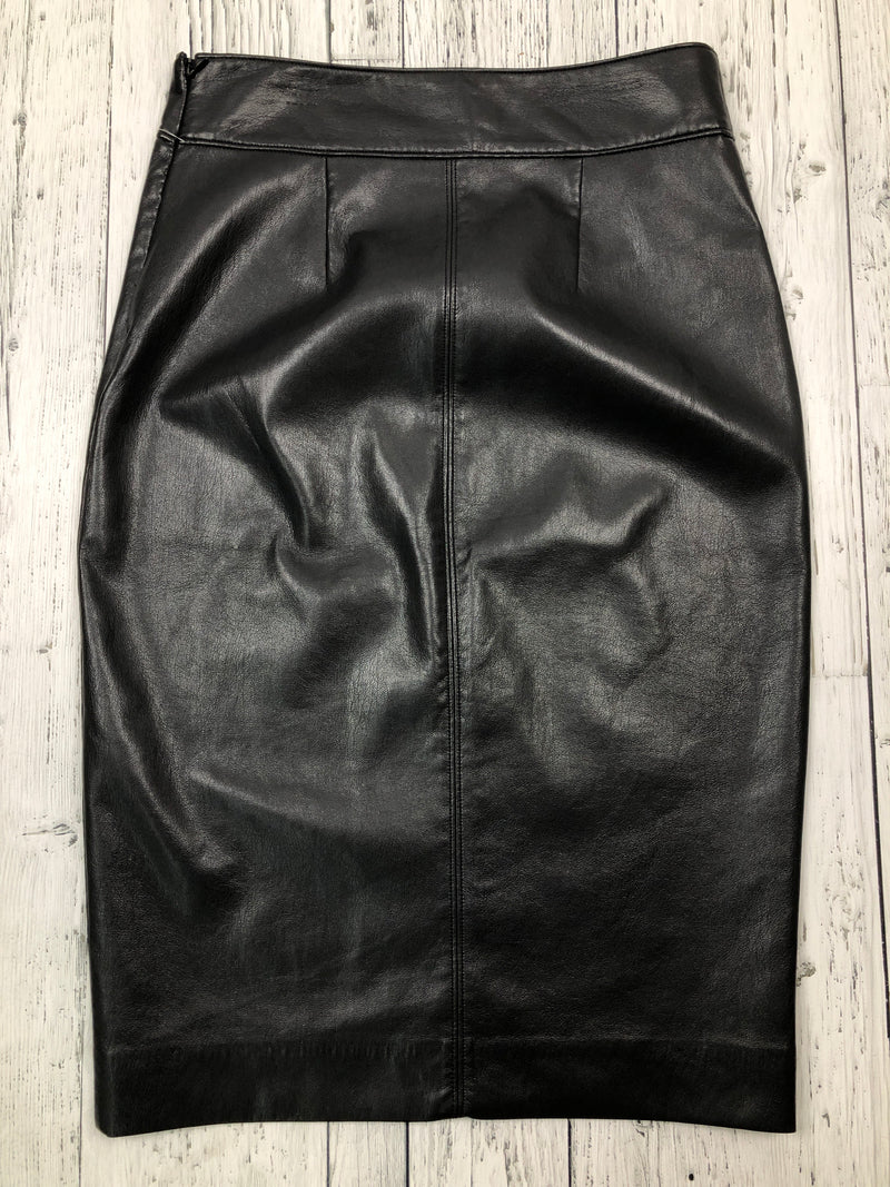 Babaton Aritzia black leather skirt - Hers M/8