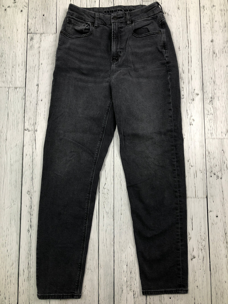 American Eagle black mom jean - Hers S/2