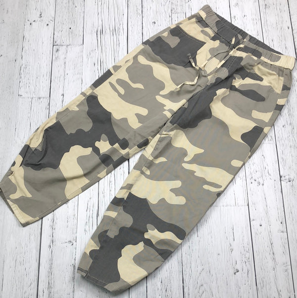 Culture beige grey patterned joggers - Hers M