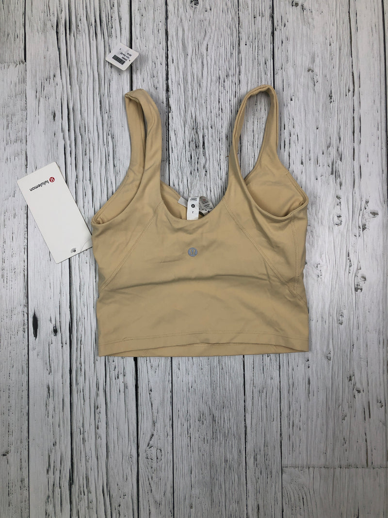 lululemon yellow sports bra - Hers 2/S