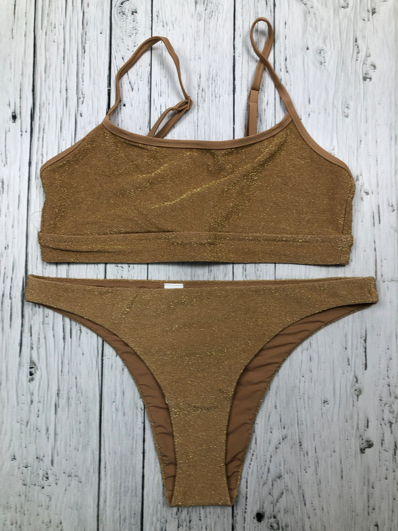 Aerie gold bikini - Hers L