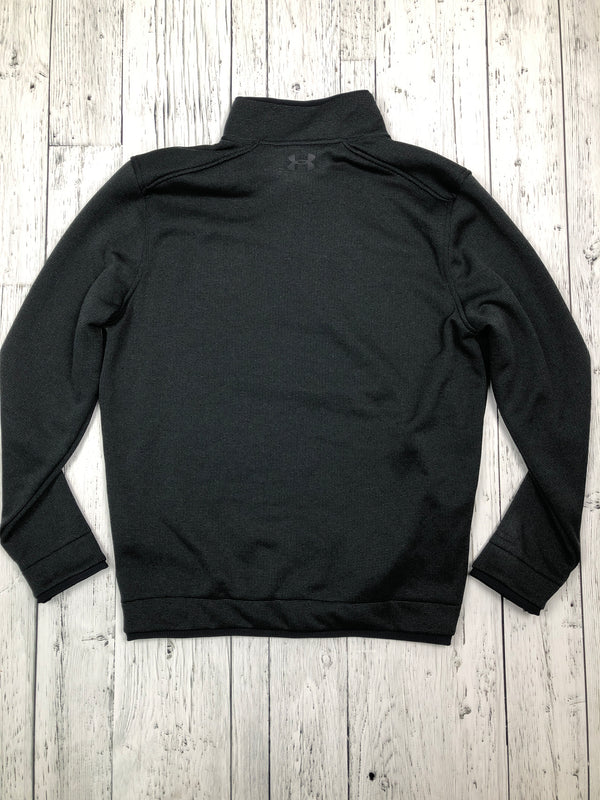 Under Armour dark grey quarter zip sweater - His M