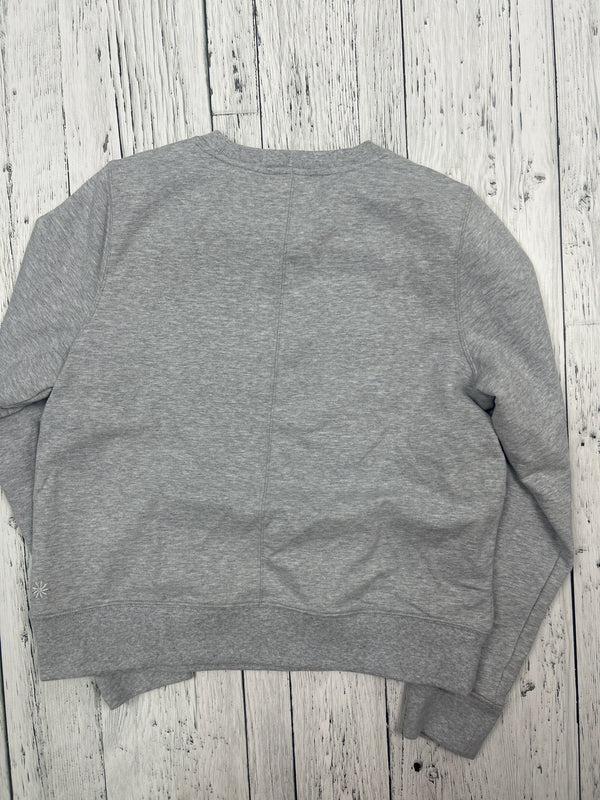 Athleta grey crew neck - Hers S