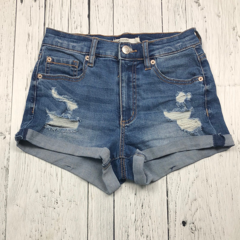 Garage distressed denim shorts - Hers XXS/00