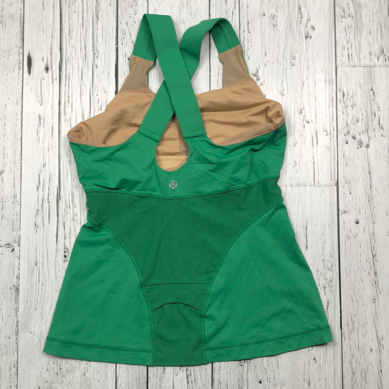 lululemon green tank top - Hers S/6