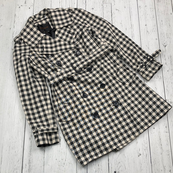 Coach white black plaid jacket - Hers S/4