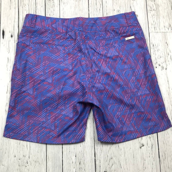 adidas Purple Pattern Golf Shorts - Hers S/6
