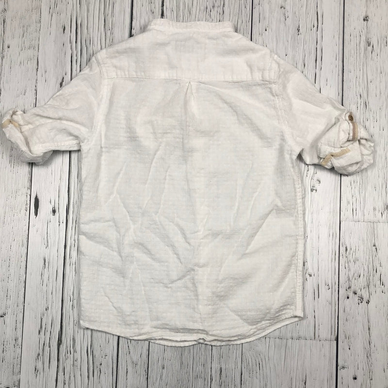 Zara white button up - Boy 8