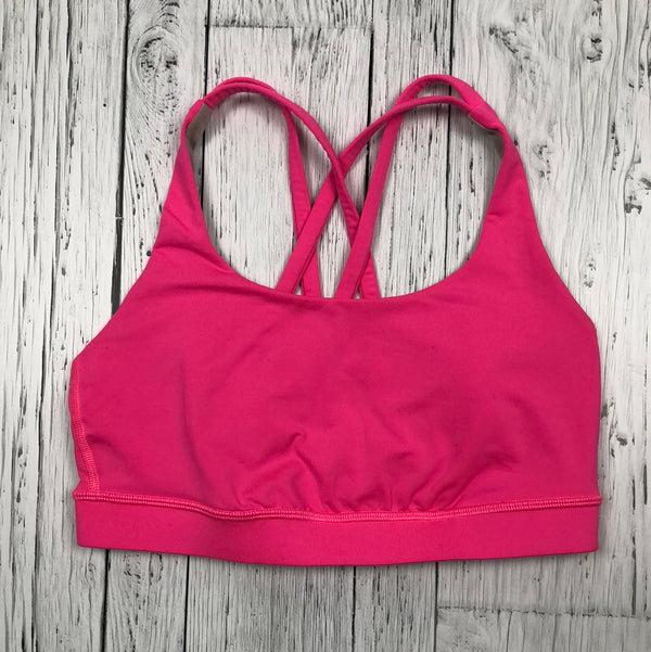 lululemon hot pink sports bra- Hers 6