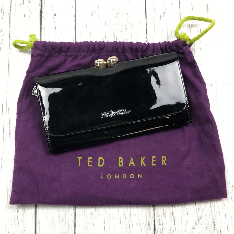 Ted Baker Black Shinny Wallet - Hers