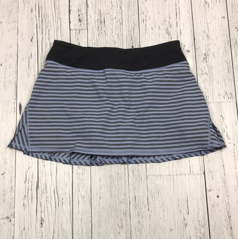 Grey and purple striped lululemon skirt - Hers 6