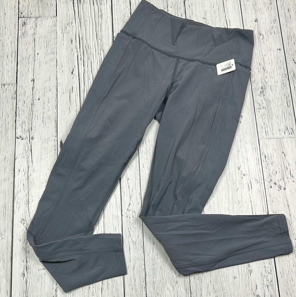 lululemon grey crop leggings - Hers 8