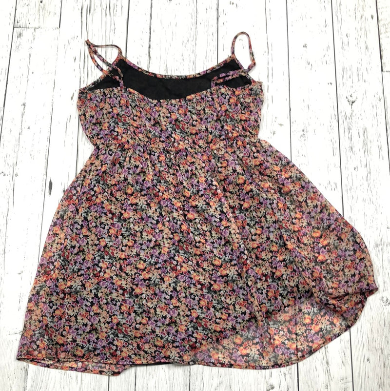 Garage Floral Print Dress - Hers M