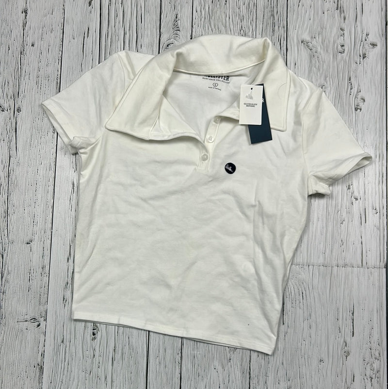 Hollister white t shirt - Hers S